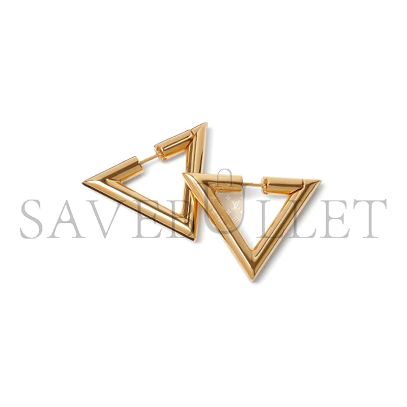 VALENTINO TRIANGLE EARRINGS WJ0V03METCS4